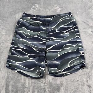 Filson Cooper Lake Swim Shorts Mens Small Blue Camo RiverSmoke Quick Dry Trunks